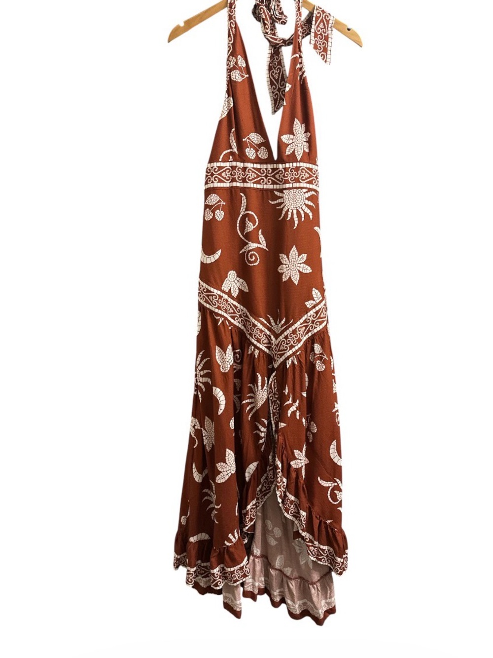 Anthropologie Celandine Scarf Dress Size M NWOT - Picture 4 of 6